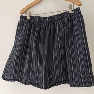 Short casual summer skirt